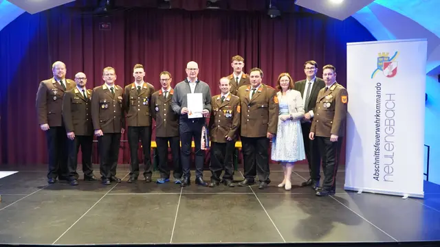 Feuerwehrfreundlicher Arbeitgeber: Heimo Steinberger | Foto: AFKDO Neulengbach