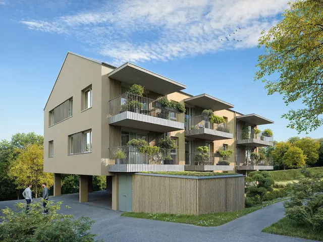So werden die neuen Wohnungen in Lannach aussehen. | Foto: bildraum.at