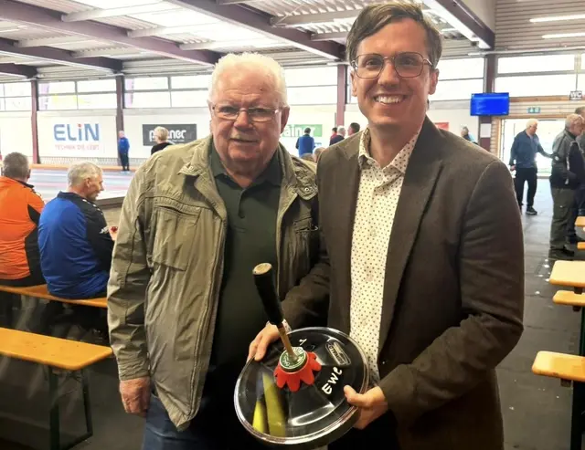 Vizebürgermeister Ronald Rabitsch mit PVÖ-Sektionsvorsitzenden Hans Mitsche. | Foto: Büro Rabitsch