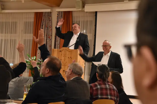 Bei der Generalversammlung des Vereins „Wirtschaft St. Michael“ am 26. März 2026 kam es zur Neuwahl des Vorstandes. Alle Wahlvorschläge wurden von den anwesenden Stimmberechtigten einstimmig angenommen. | Foto: pjw