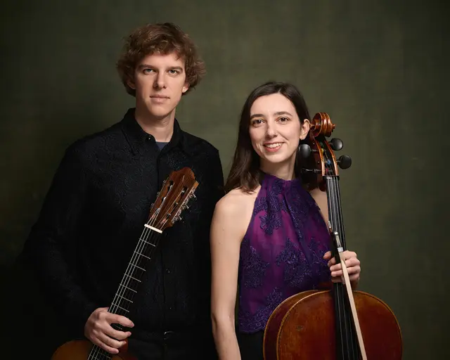 Das Duo Christina Basili und Timotej Kosovic umrahmt am 19. April das 2. Rohrauer Gespräch. | Foto: Duško Miljanić