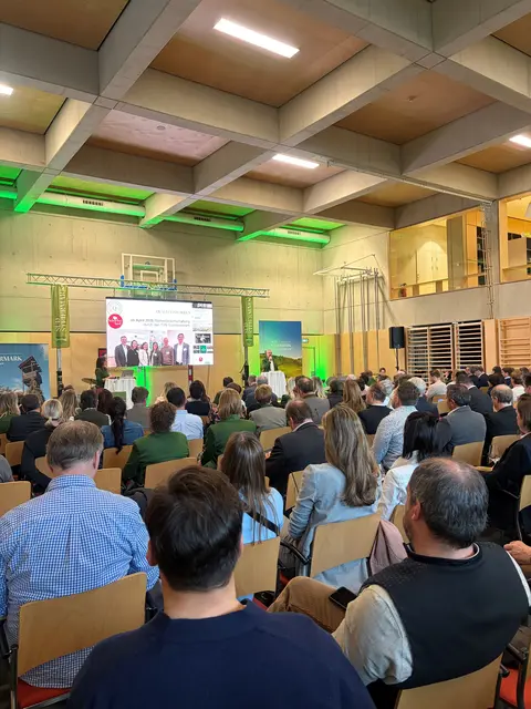 Die Vollversammlung fand im Turnsaal der Mittelschule Leutschach statt. | Foto: TV Südsteiermark