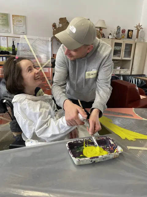 Die gestalterischen Möglichkeiten wurden voll ausgschöpft.  | Foto: Caritas