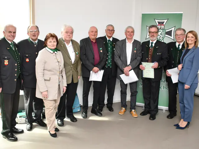 Geehrte langjährige Mitglieder | Foto: Ewald Hofer