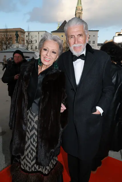 Eva Maria Baronin von Schilgen mit Klaus Mathis | Foto: Franz Neumayr