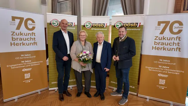 Hilde Baumgartner mit 100 Prozent als Bezirksobfrau bestätigt