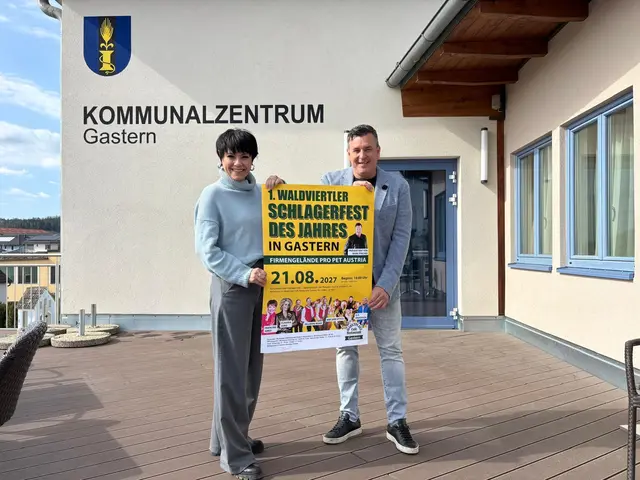 Francine Jordi und Marc Pircher freuen sich schon auf das Event. | Foto: cf
