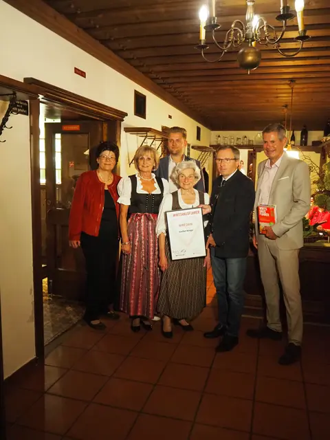 2019 wurde der Gasthof Klinger in Gaspoltshofen zum „Wirt des Jahres“ ernannt.  | Foto: MeinBezirk/Constance Haslberger