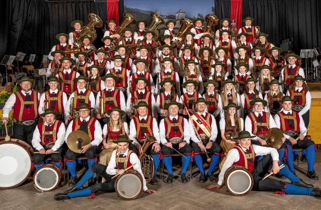 Die Bürgermusik Mauterndorf. | Foto: Bürgermusik Mauterndorf