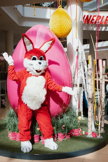 Bunte Osteraktionen erwarten Besucherinnen und Besucher des Stadtpark Centers Spittal. | Foto: Stadtpark Center Spittal