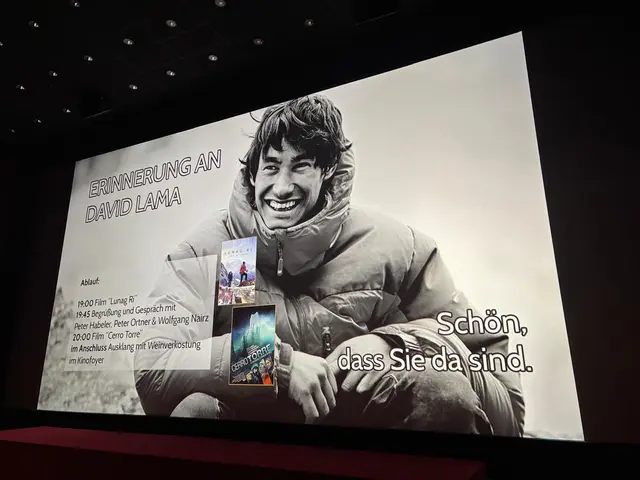 "Erinnerung an David Lama": Ein Abend zugunsten der Nepalhilfe Tirol fand am 26. März im Metropol Kino statt.  | Foto: Königer