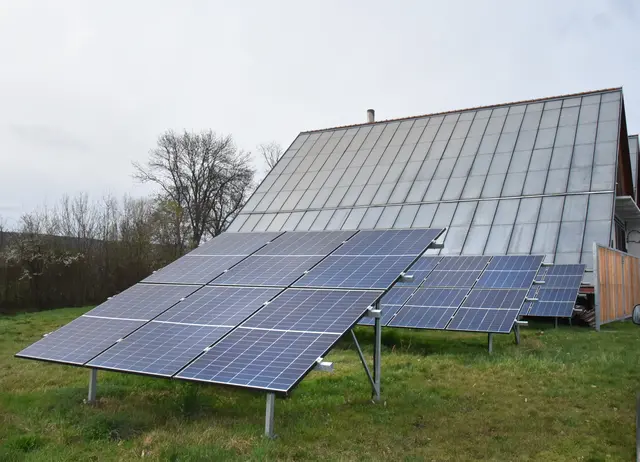Die neuen Solaranlagen. | Foto: Herbert Schleich