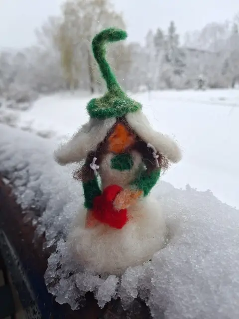 Der Winter begehrt nochmal kurz auf und Wanderfees Gedanken