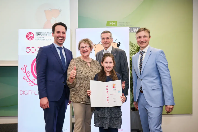 Ines Swoboda ist Österreich-Siegerin beim Biber-Wettbewerb