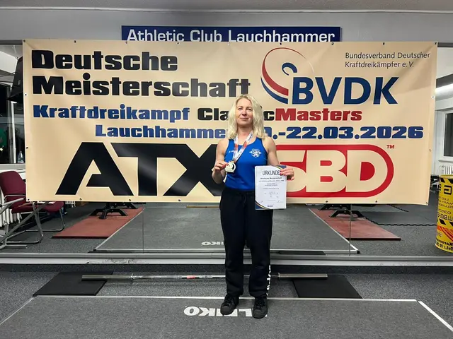 Daniela Falck ist Deutsche Meisterin im Kraftdreikampf