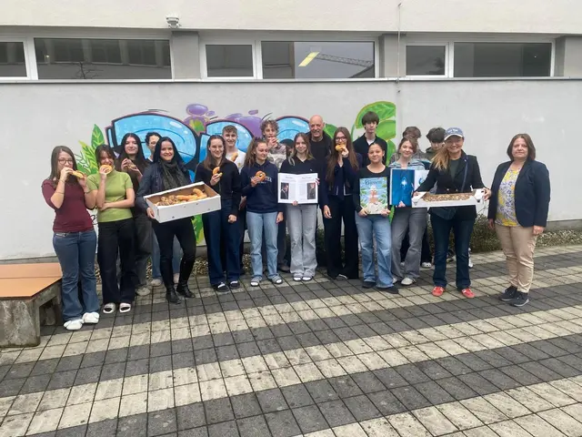 Warum das Gymnasium knusprige Lesestunden für alle Gäste feierte