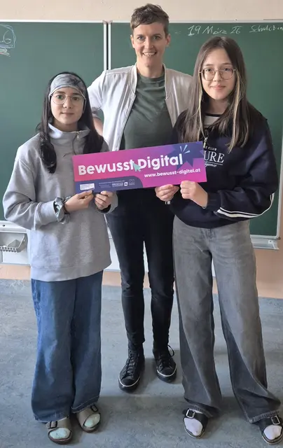 Traisner Mittelschüler sind jetzt „medienfit“