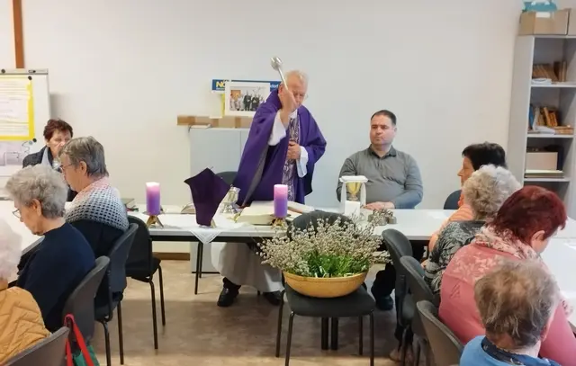 Ostermesse im Pfarrheim Jedenspeigen 26.März 2026