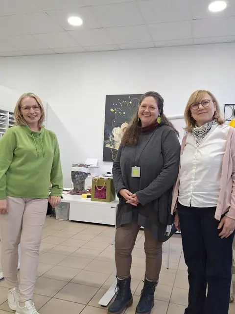 V.l.n.r.: Elfi Achs, Marina Moyses, Christine Kuhm | Foto: Marina Moyses 