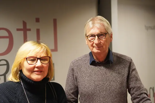 Renate Stadler feierte ihren Geburtstag mit Karl Wurzler.