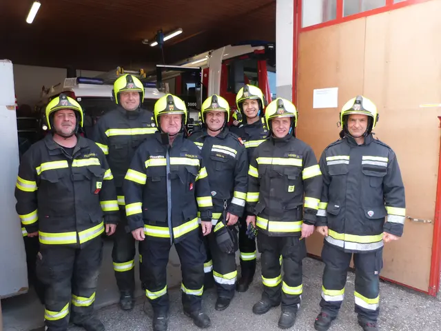 Das Feuerwehrteam war bereit für einen erfolgreichen Ablauf! | Foto: Vanessa Wittmann