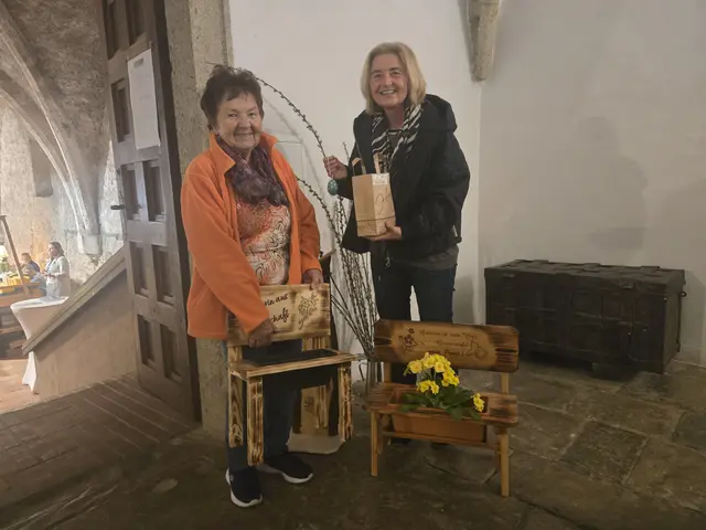 Frühlingsstimmung beim Kunsthandwerksmarkt im Cellarium