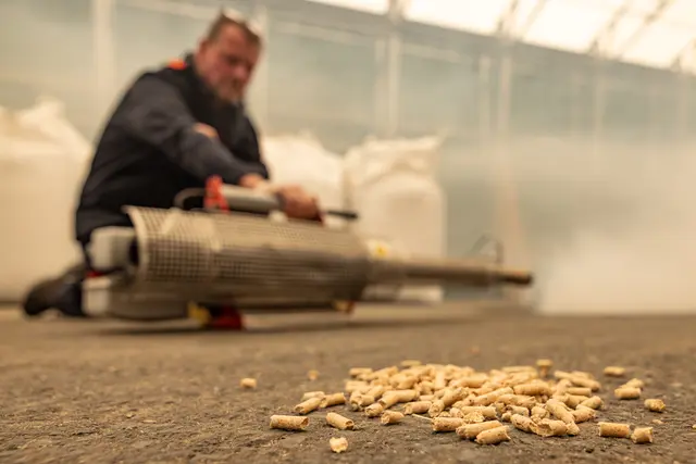 Übungsannahme : Brand im Pellet Lager  