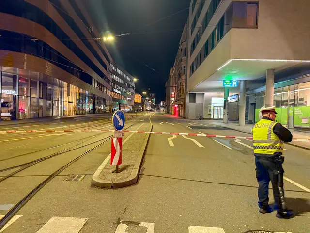 Innsbruck am 27.3.2026: Alles abgesperrt, Bombendrohung am Hauptbahnhof sorgte für Großeinsatz. | Foto: Zeitungsfoto