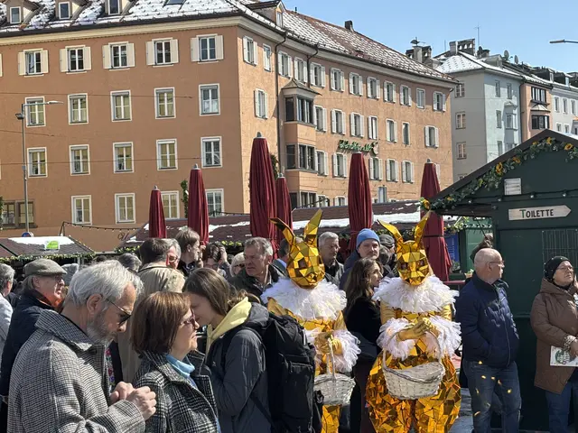 Volles Haus bei der Eröffnung des Ostermarktes. | Foto: MeinBezirk