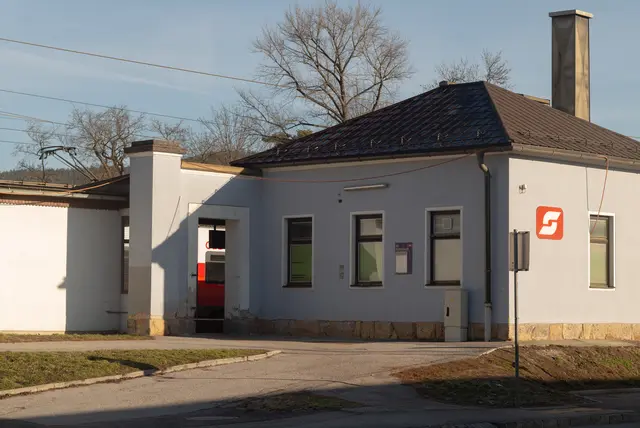 Der Bahnhof Pottschach. | Foto: Santrucek