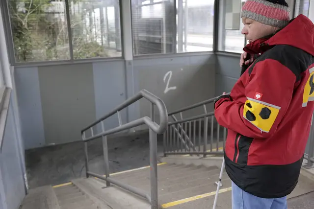 Pottschachs Bahnunterführung ist für Menschen mit Handicap ein Horror