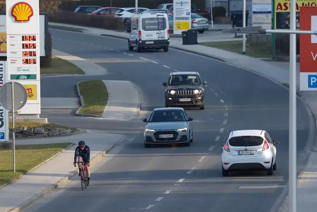 Fehlende Radwege zwischen Bad Hall, Sierning und Steyr