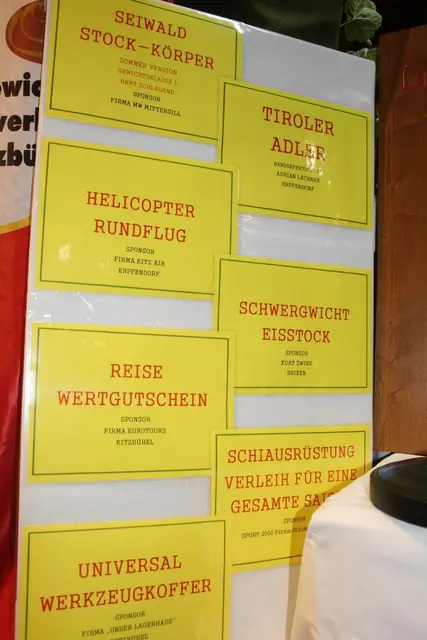 Der letzte offizielle Teil rückt näher es fehlte nur noch die Tombola Hauptpreis Verlosung! | Foto: Sabine Trabi; Friedl Schwaighofer; Anneliese Hechenberger