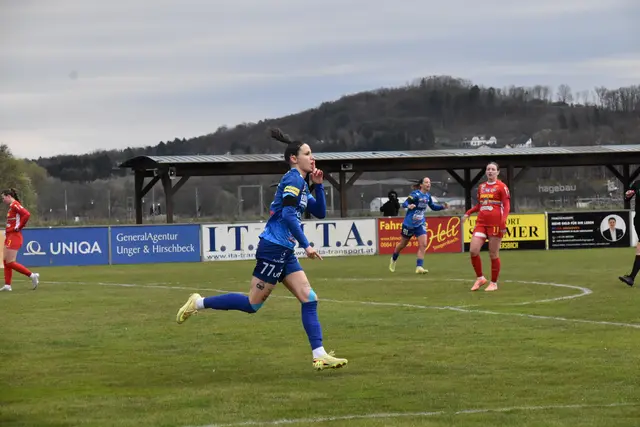 Lilla Sipos sorgte für den Ausgleich und hatte danach noch eine weitere Topmöglichkeit auf das 2:1. | Foto: MeinBezirk/Michael Strini