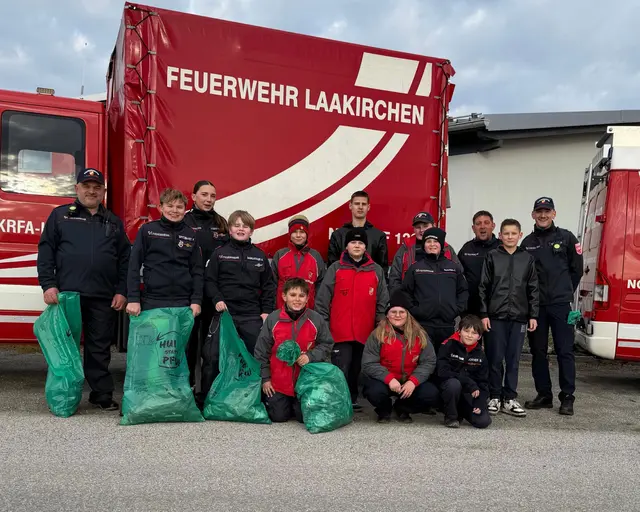 Feuerwehrjugend Laakirchen im Einsatz für die Umwelt