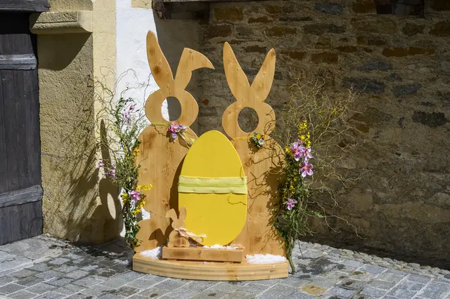 Frühlingshafter Ostermarkt