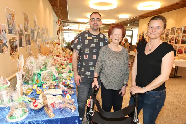 Osterbasar in der Silberhoamat Weidachhof begeisterte Besucher
