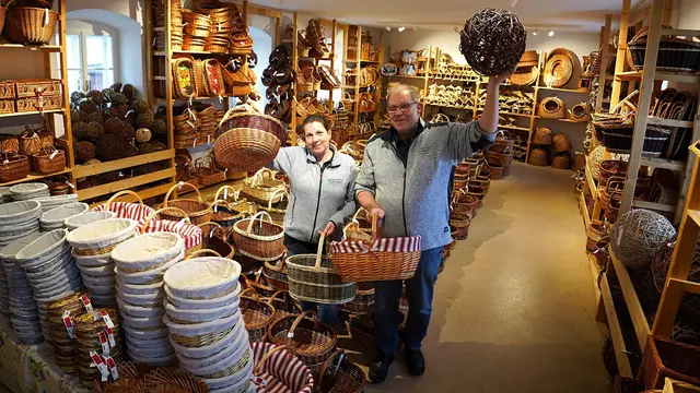In den Schönbacher Werkstätten ist es wieder bunt