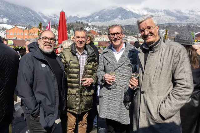 Georg Giner, Georg Willi, Johann Penz, Michael Perger | Foto: Thomas Steinlechner