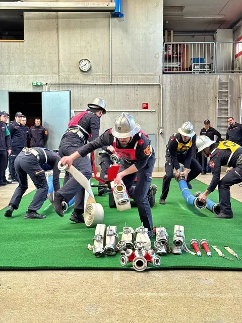 Die Feuerwehr-Weltmeisterschaften werden im Juli in der Leichtathletik-Arena in Eisenstadt ausgetragen.  | Foto: Landesfeuerwehrkommando Burgenland