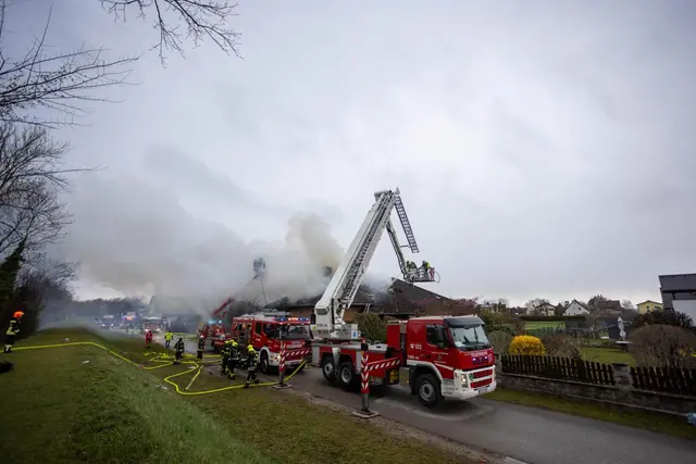 Brandeinsatz in Lanzenkirchen