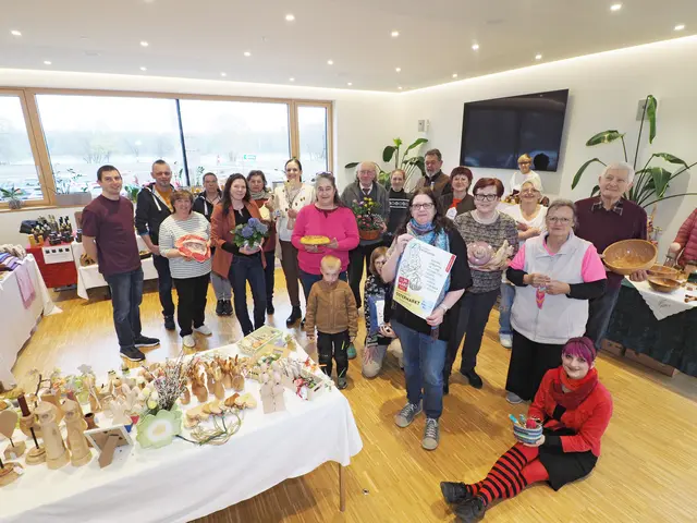 Österliche Pracht im Zwentendorfer Gemeindezentrum