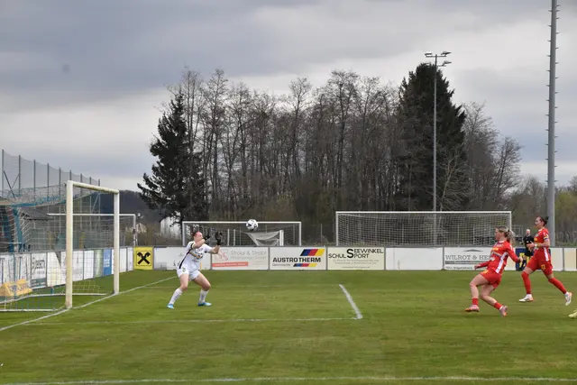 Carina Schlüter war beim Schuss von Lilla Sipos zum 1:1 chancenlos, parierte danach aber mehrfach mit unglaublichen Reflexen. | Foto: MeinBezirk/Michael Strini