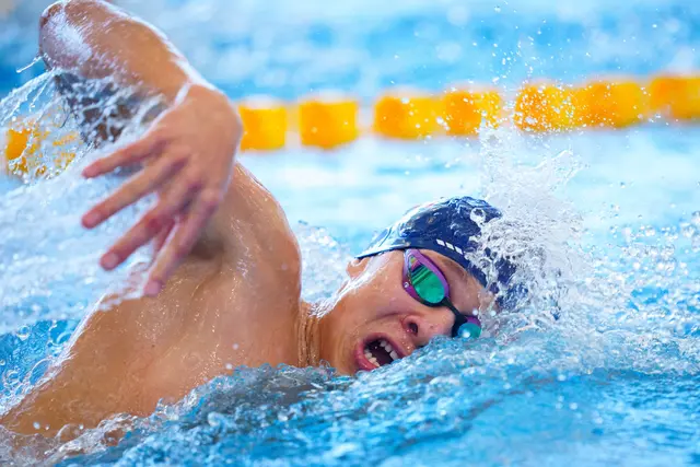 Daniel Leitner holt beim Multi Nations Youth Swim Meet in Graz 2x Bronze, 2x CECJM-Limit und einen OÖ Rekord | Foto: © Agentur DIENER @eva.manhart