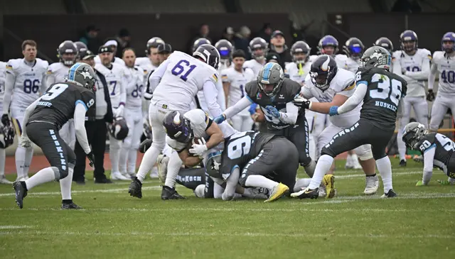 Welser Huskies überrollen die Vienna Vikings II 50:11