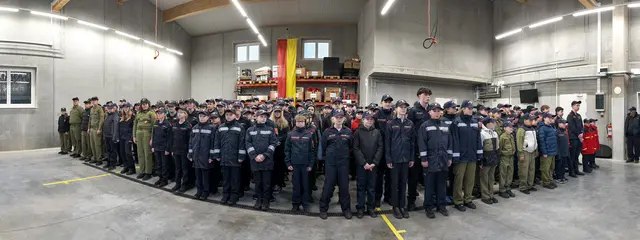 Die Feuerwehrjugend stellte sich dem Wissenstest erfolgreich. | Foto: Feuerwehrjugend Pinkafeld