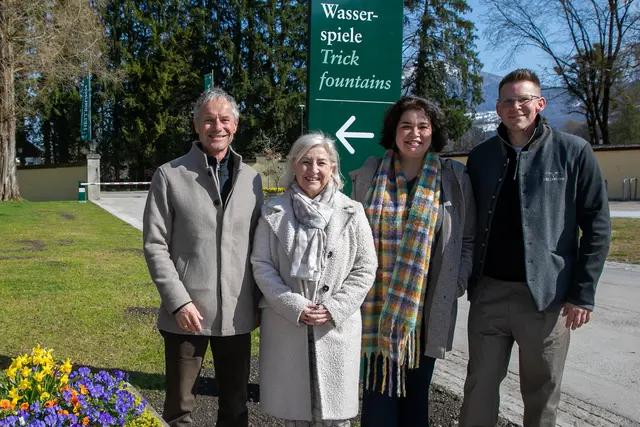 In Hellbrunn starten die Wasserspiele in die Sommersaison