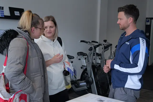 Luca Plassnig am Eröffnungstag seines neuen Cross-Training Fitness Studios. | Foto: MeinBezirk/Mürzl