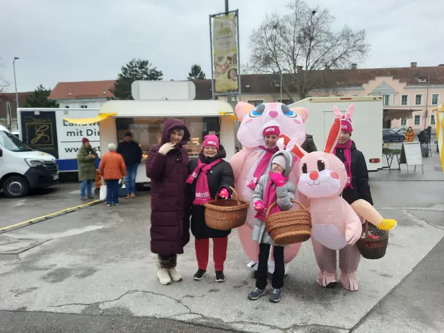 Pinke Ostereier senden starke Botschaft