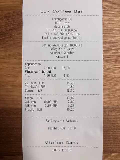 Herrlicher Kaffee trifft auf köstliche Snacks und Desserts. | Foto: MeinBezirk